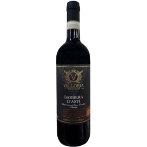 Vinho Barbera D' Asti Valloria Docg 2020 Tinto 750ml