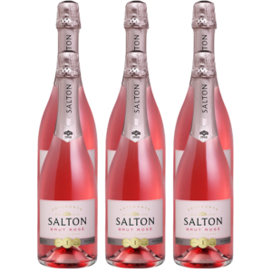 Caixa com 6 Espumantes Salton Brut Rose 750ml