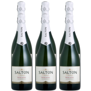 Caixa com 6 Espumantes Salton Moscatel 750ml