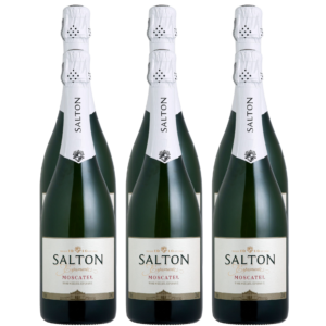 Caixa com 6 Espumantes Salton Moscatel 750ml