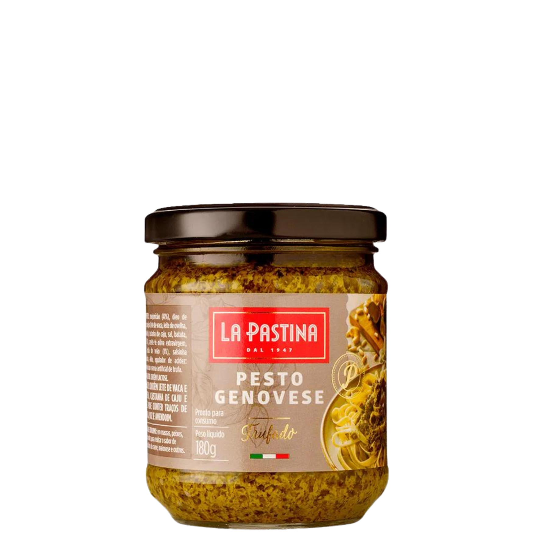 Molho Italiano La Pastina Pesto Com Trufas 180g