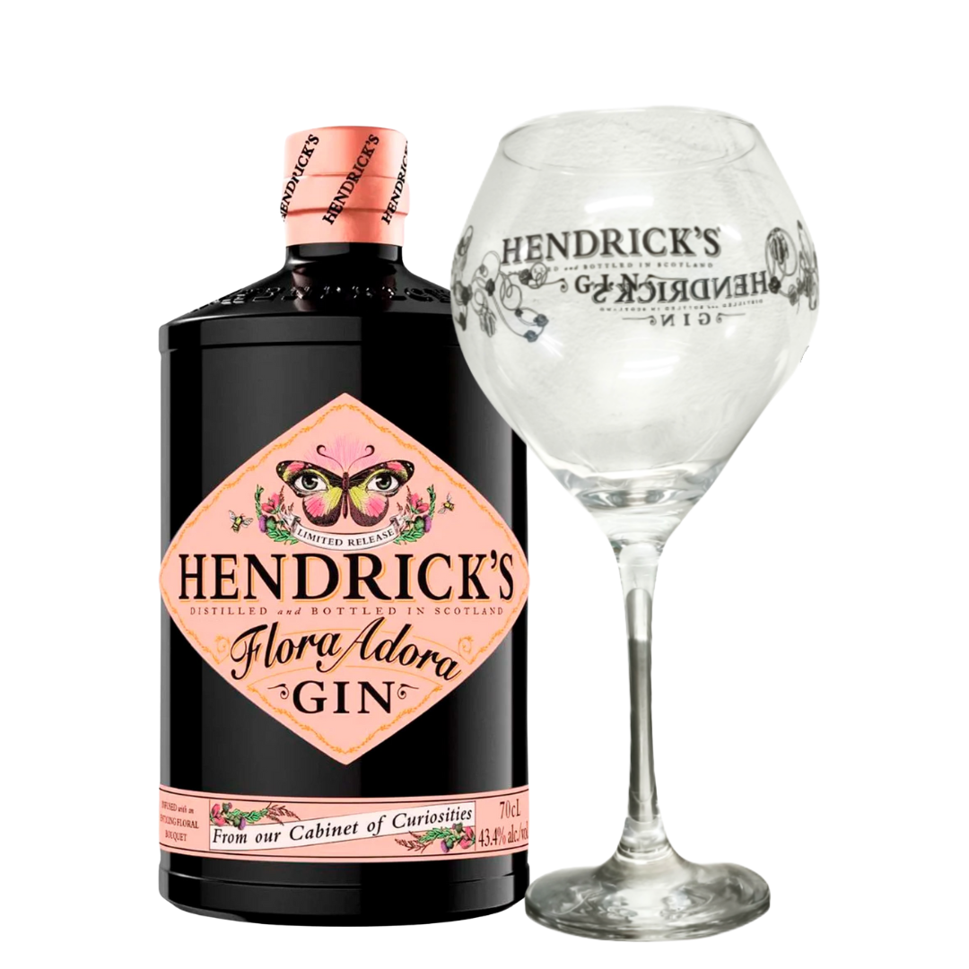 Gin Hendrick's Flora Adora 750ml C/Taça