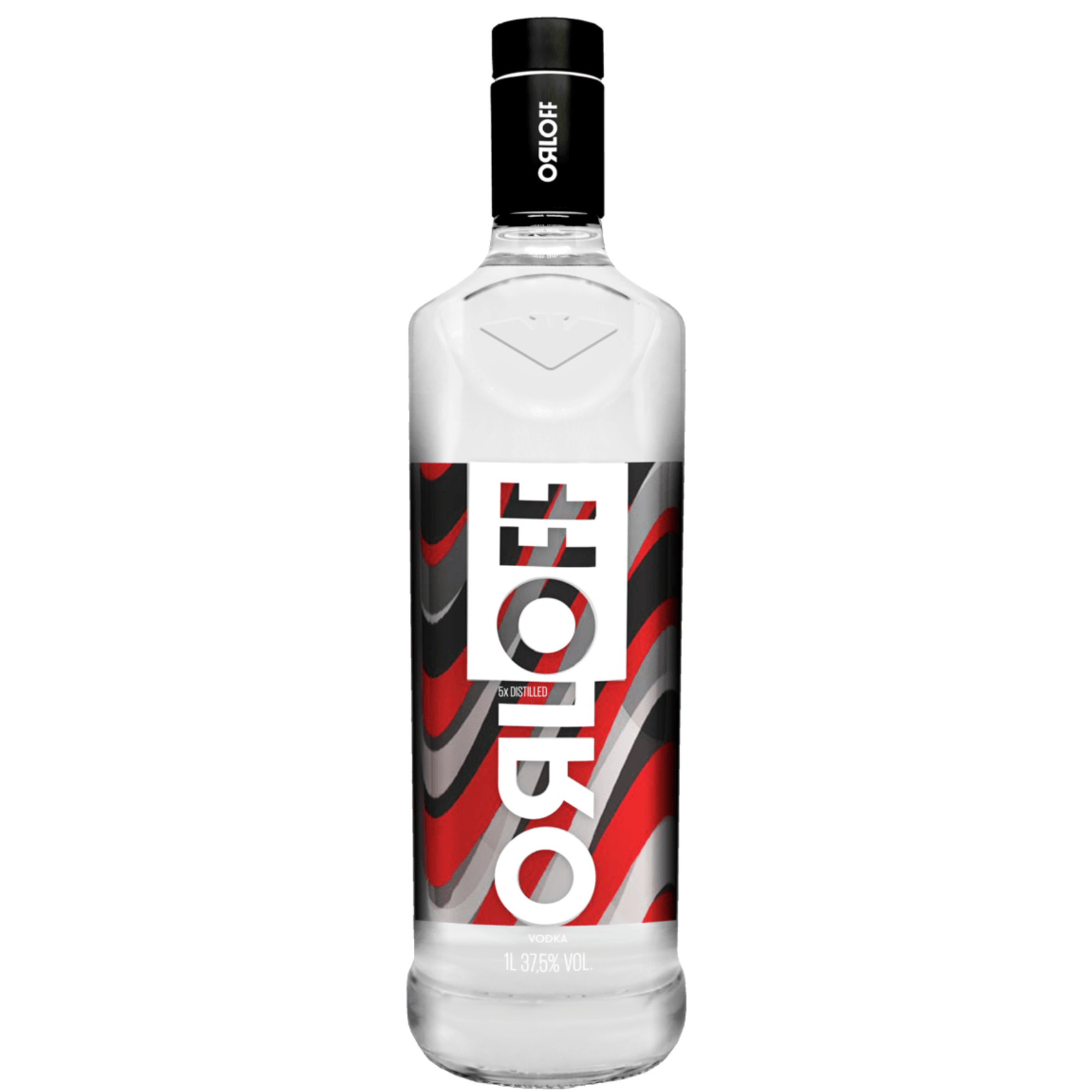 Vodka Orloff  5x Destilada 1L