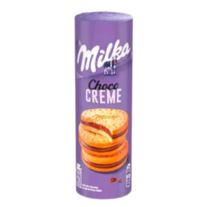 Biscoito Milka Recheado Choco Creme 260g