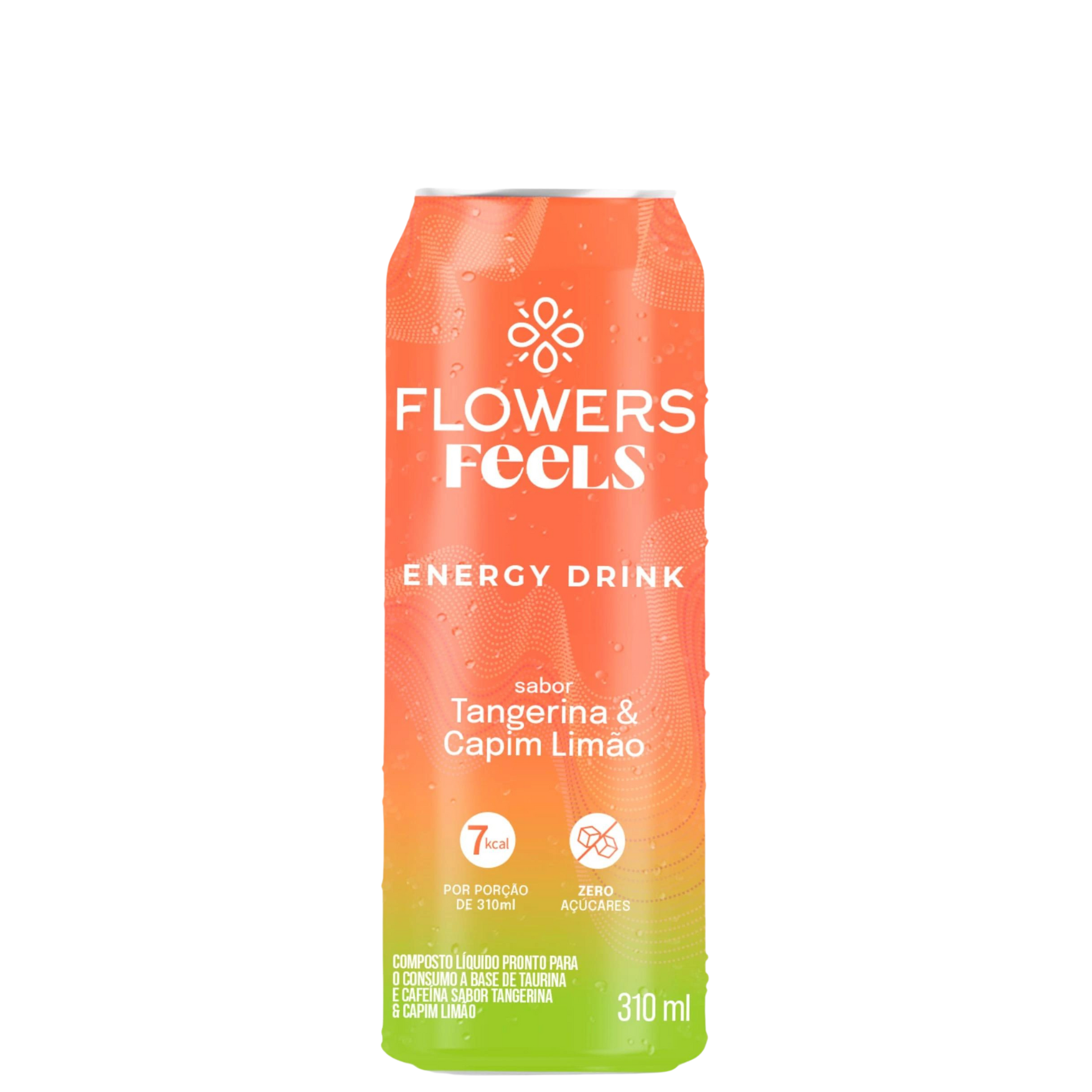 Energetico Flowers Feels Tang e Capim Limao 310ml