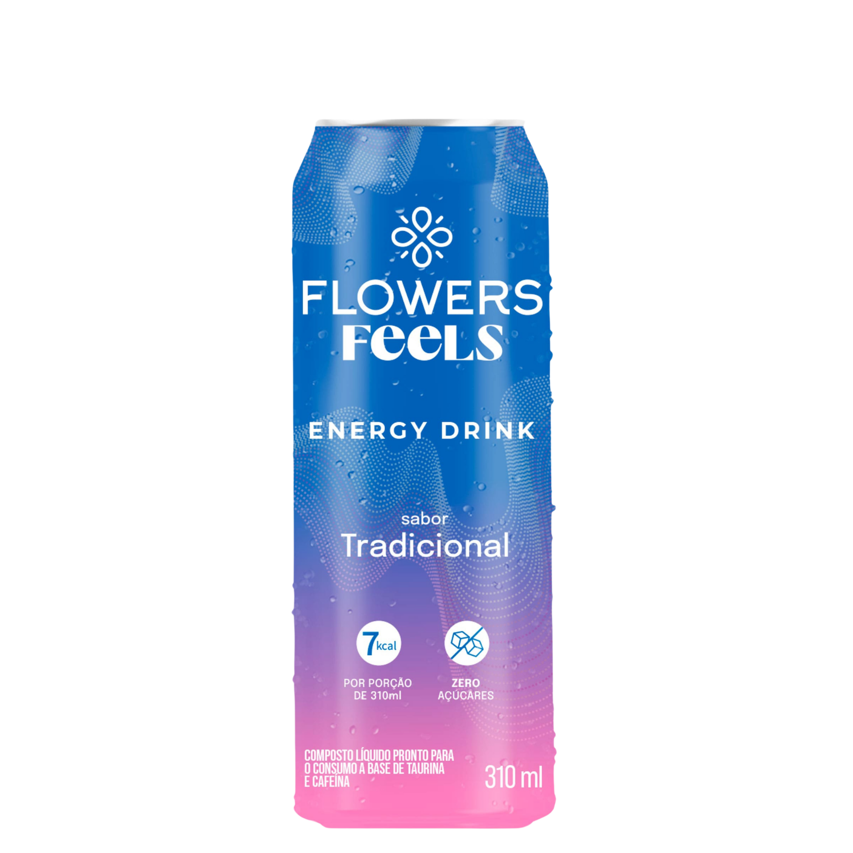 Energético Flowers Feels Tradicional 310ml