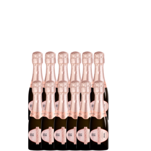 Caixa 12 Espumantes Chandon Brut Rose 187ml