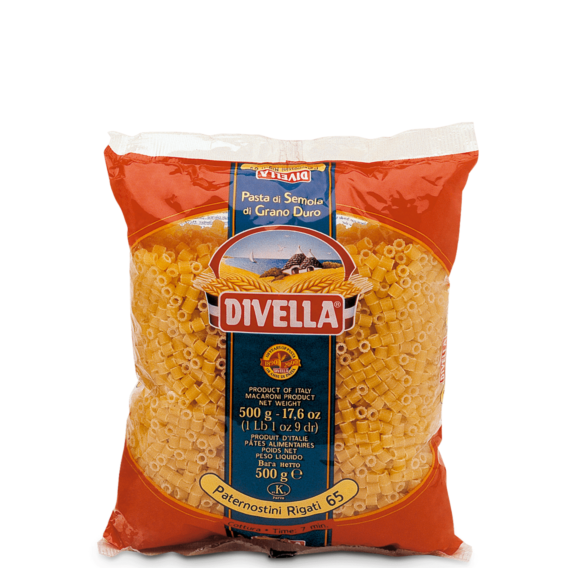 Macarrão Italiano Divella Paternostini 500g