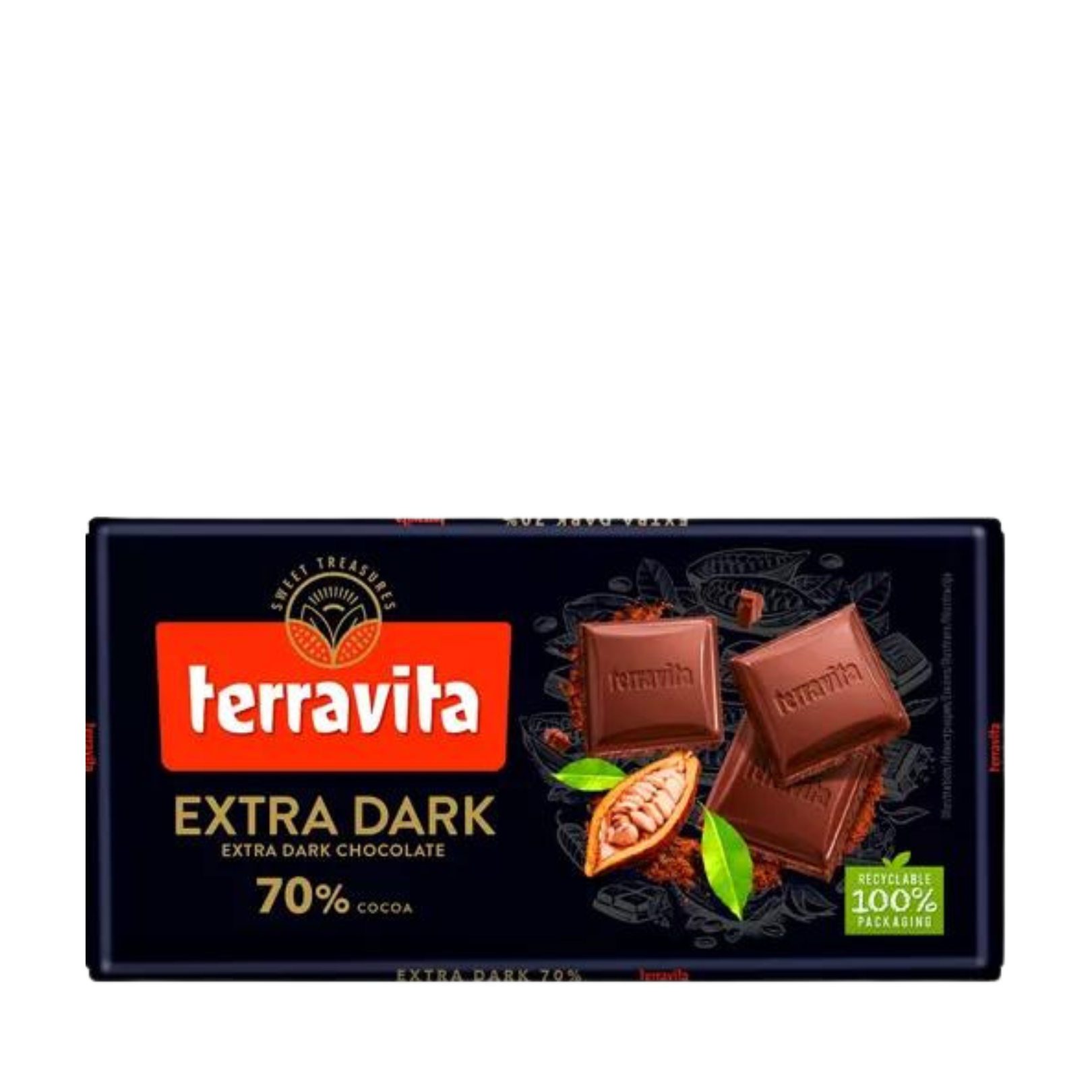 Chocolate Terravita Extra Dark 70% 100g