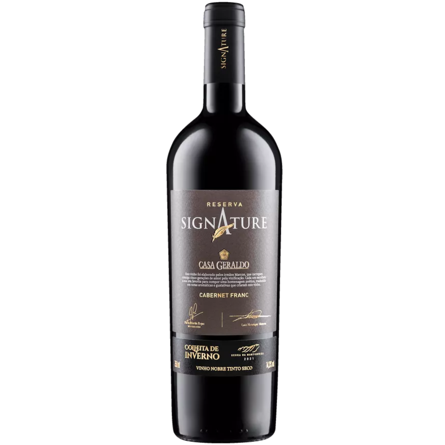 Vinho Casa Geraldo Signature Reserva Cabernet Franc 750ml