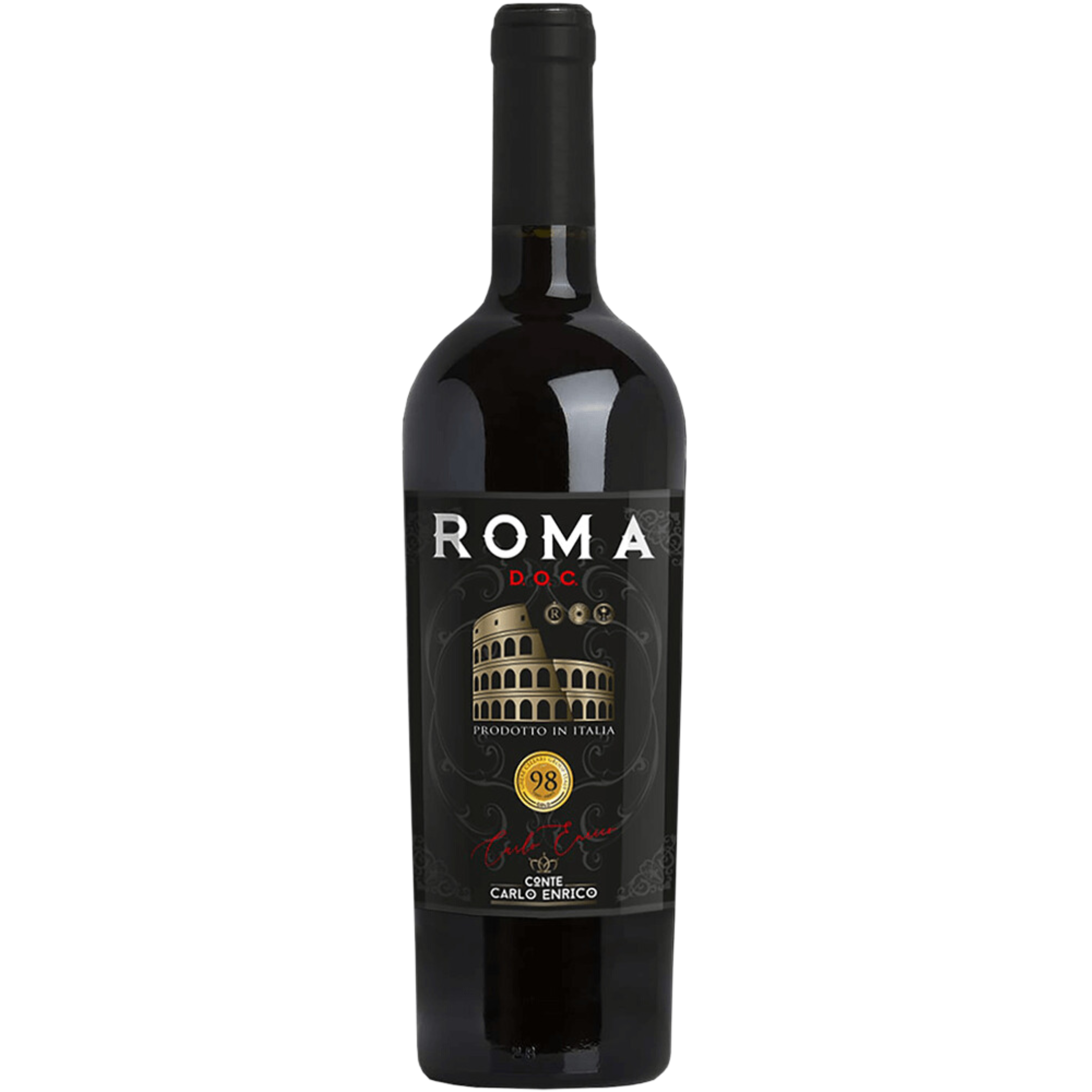 Vinho Roma Conte Carlo Enrico Rosso Doc 750ml