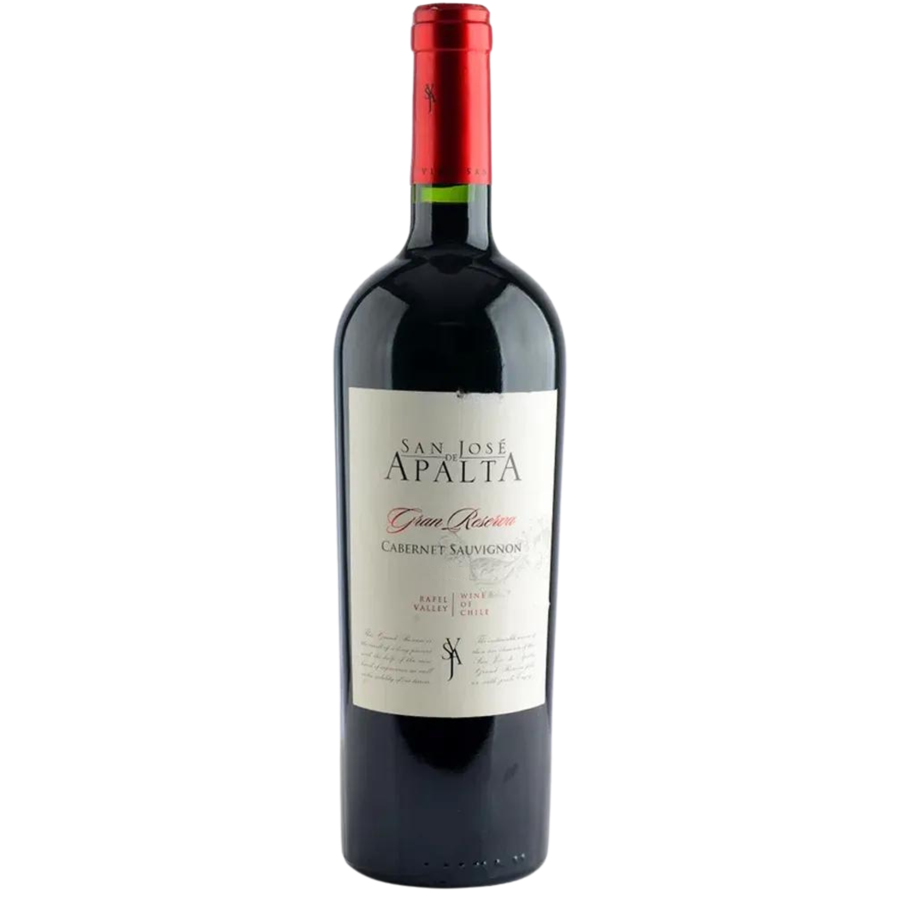 Vinho San Jose Apalta Gran Reserva Cabernet Sauvignon Tinto 750ml