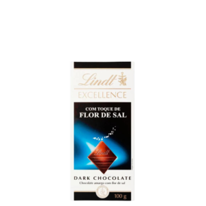 Chocolate Lindt Excellence Dark Flor De Sal 100g
