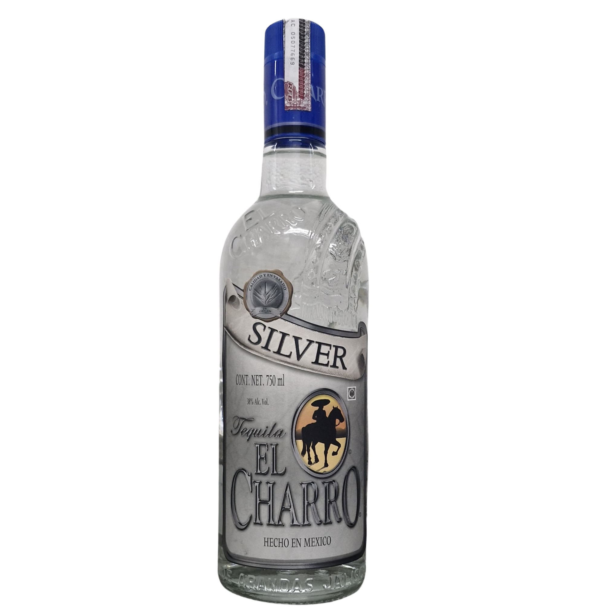 Tequila El Charro Silver 750ml