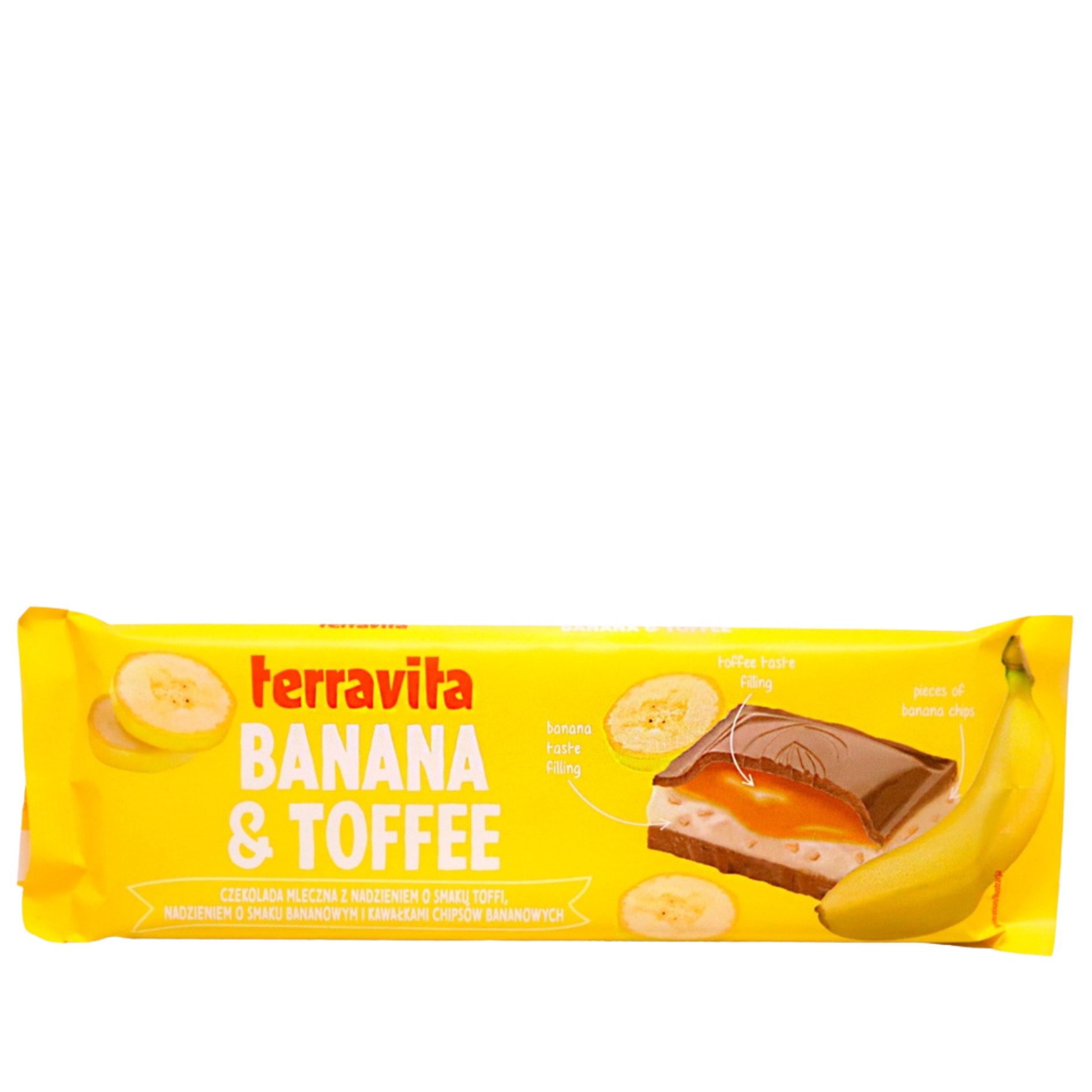 Chocolate Terravita Banana & Toffee 235g