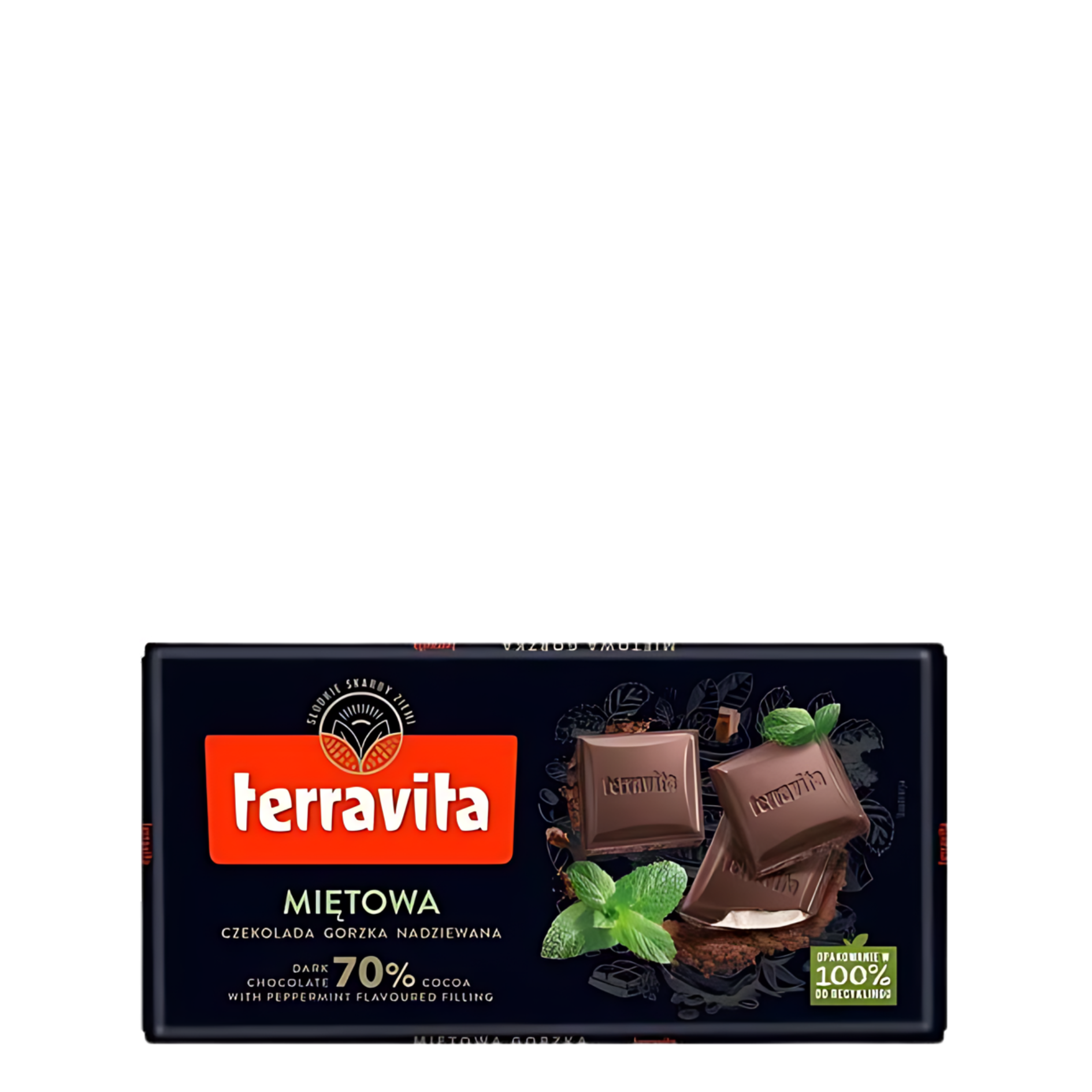 Chocolate Terravita Dark 70% Mint 100g