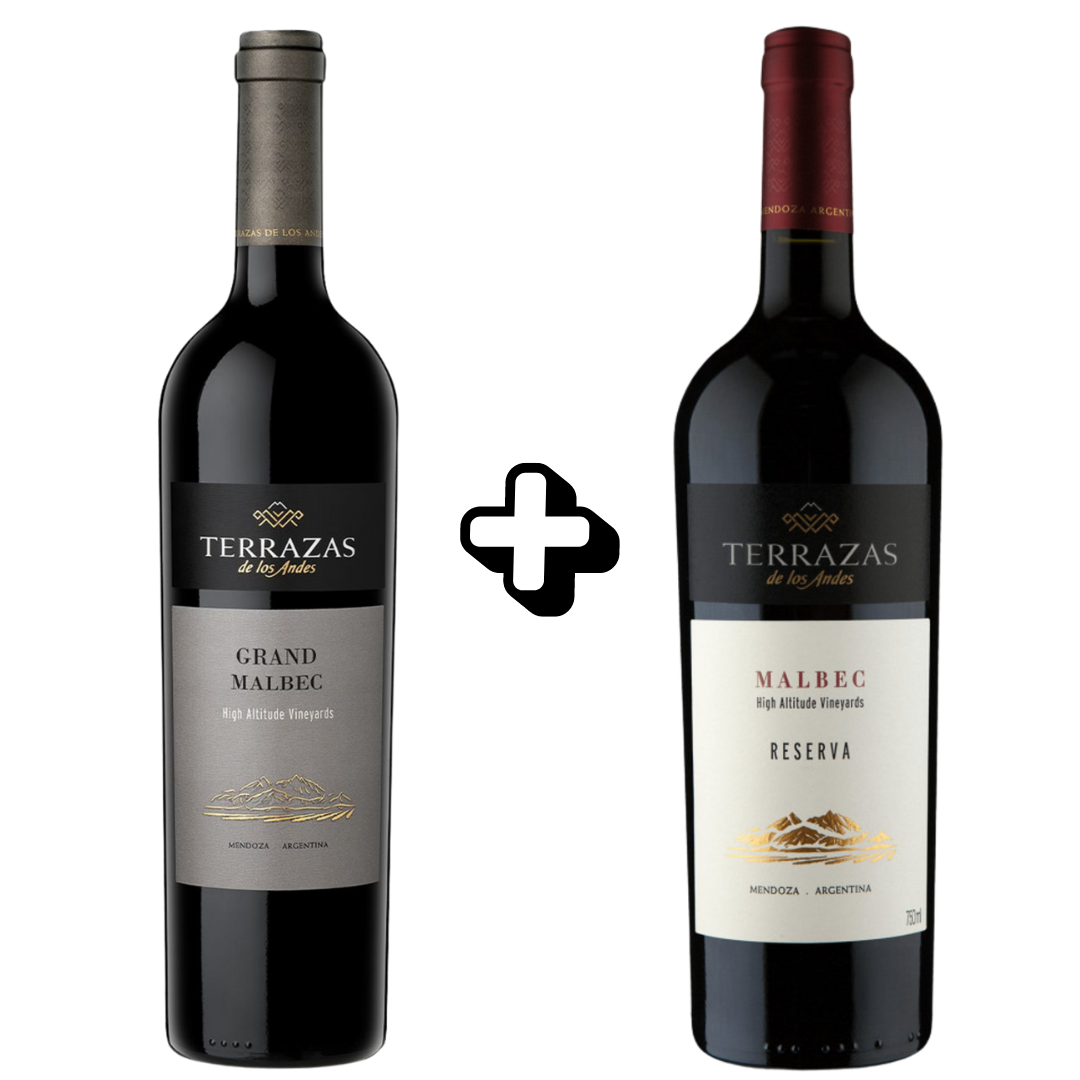 Compre 1 Vinho Terrazas de Los Andes Grand Malbec 750ml e Ganhe 1 Reserva Malbec 750ml