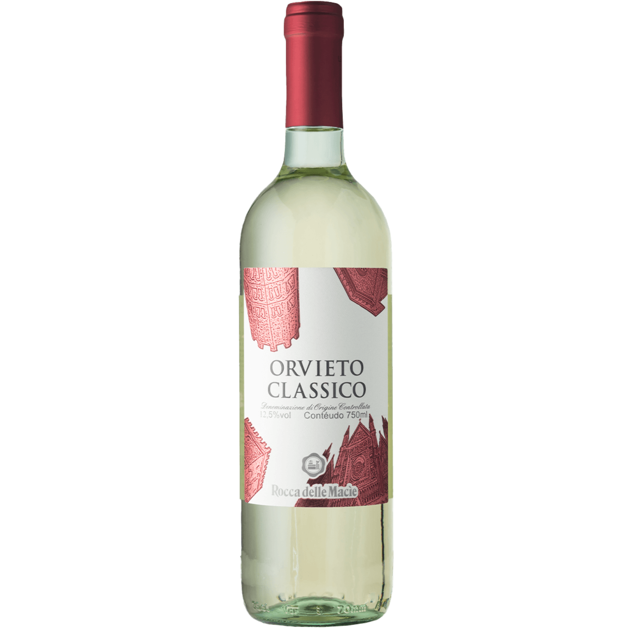 Vinho Orvieto Rocca Delle Macie Classico Doc Branco 750ml