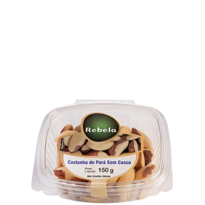 Castanha Do Pará Sem Casca Rebela 150g