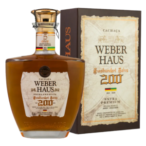 Cachaça Weber Haus 200 Anos Extra Premium 700ml