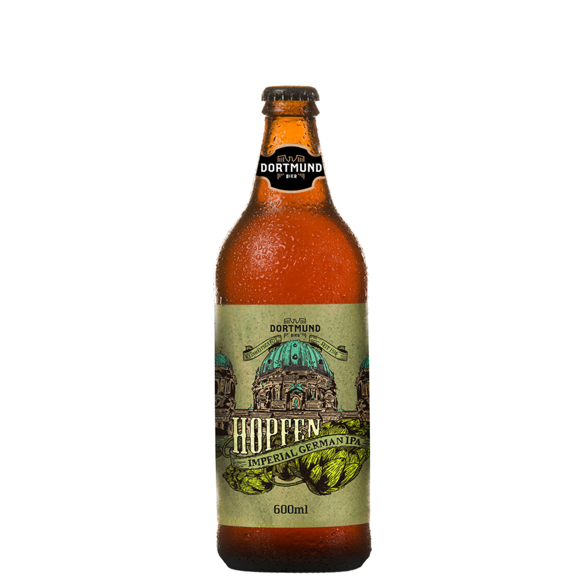 Cerveja Dortmund Hopfen IPA 600ml