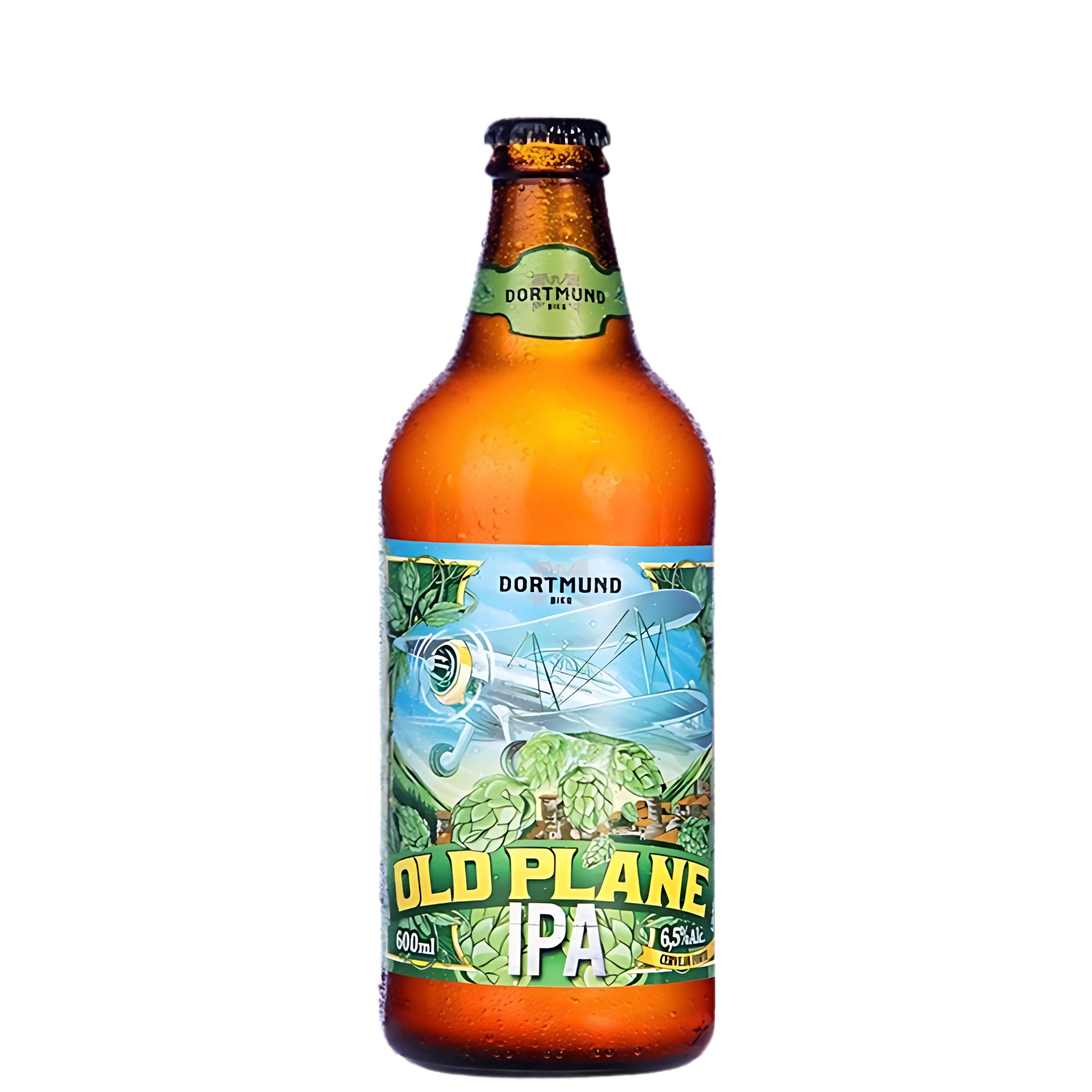 Cerveja Dortmund Old Plane IPA 600ml