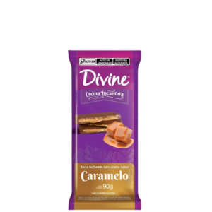 Chocolate Divine com Recheio de Caramelo 90g
