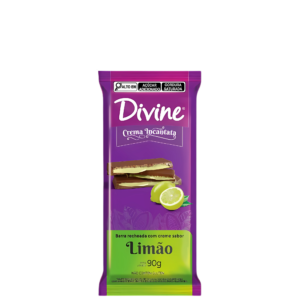 Chocolate Divine com Recheio de Limão 90g