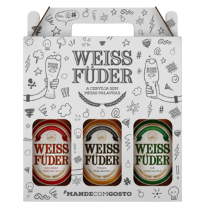 Kit 3 Cervejas Weiss Fuder 500ml