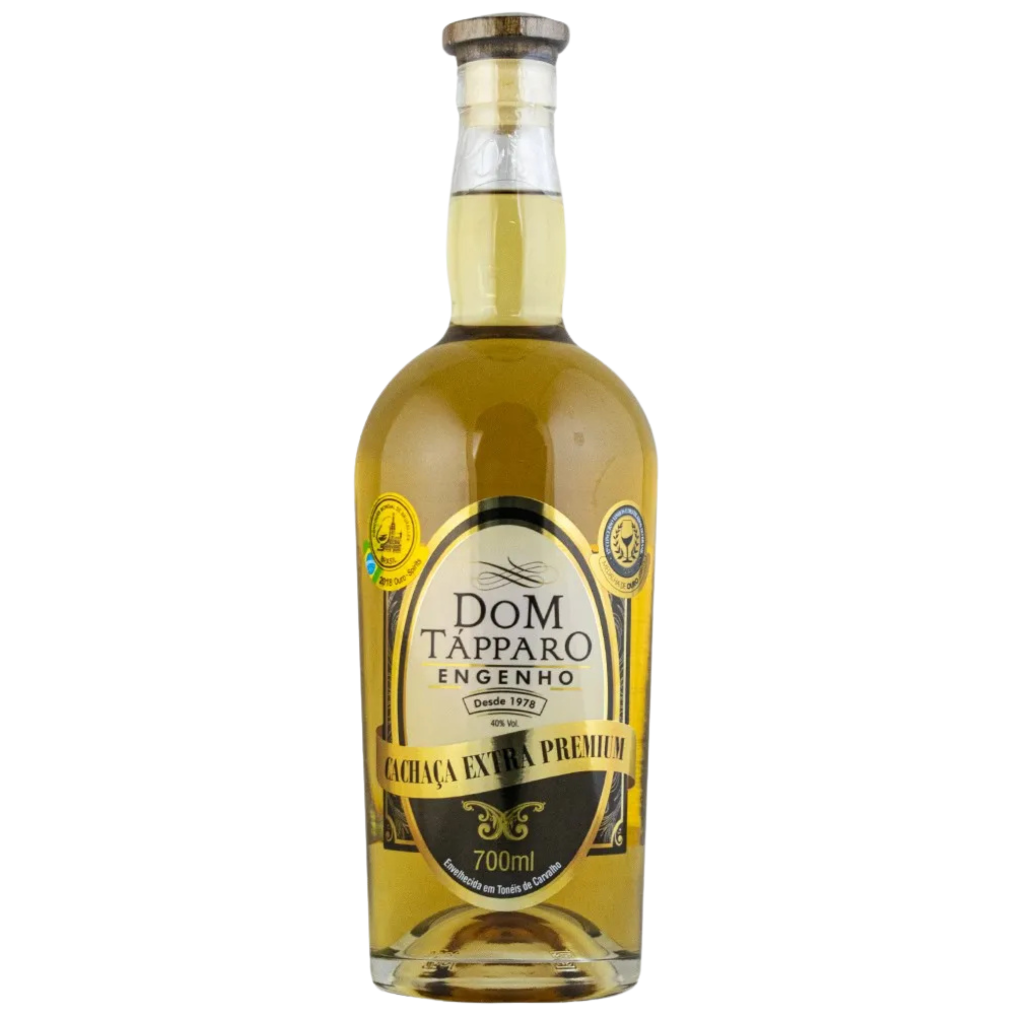 Cachaça Dom Tapparo Extra Premium 12 Anos 750ml