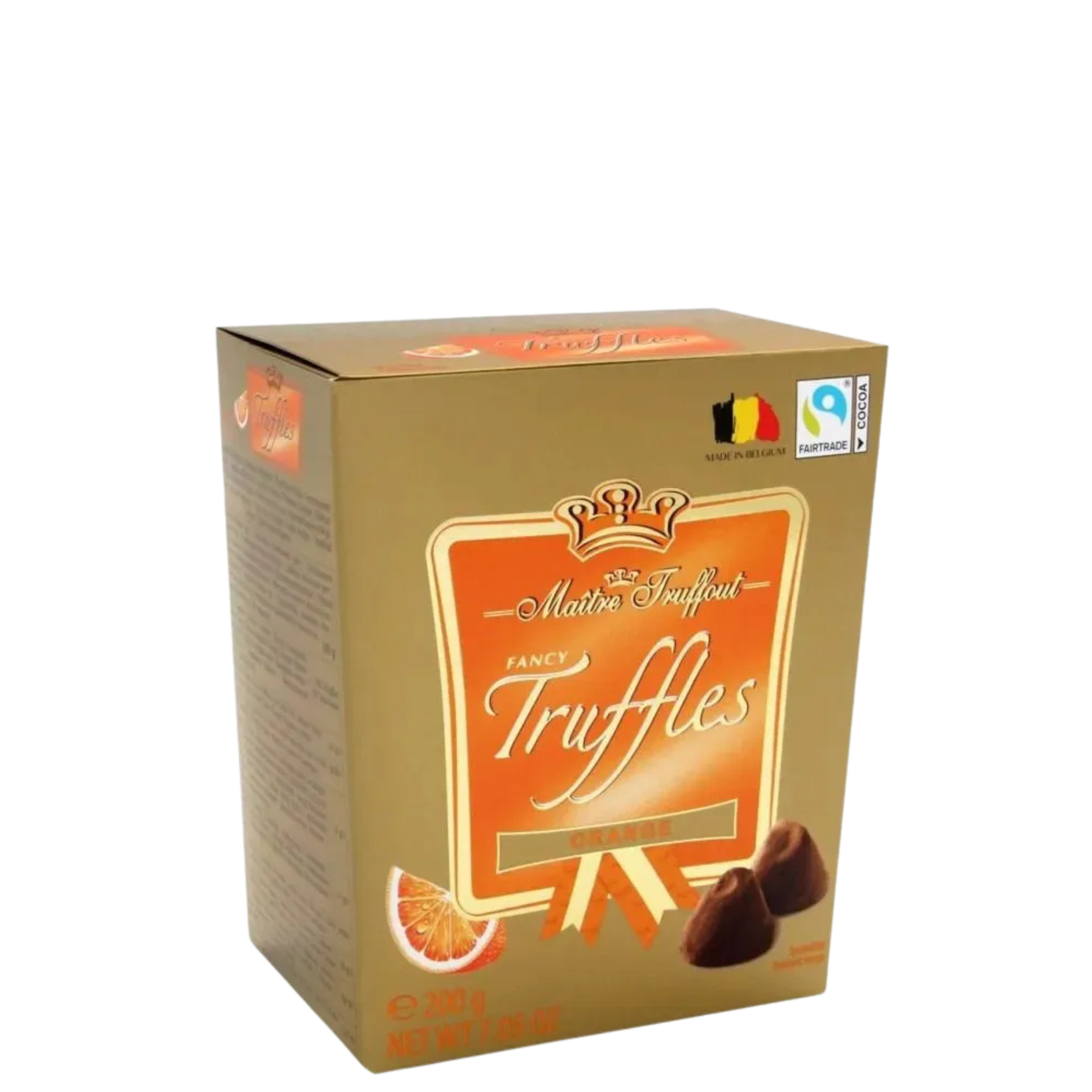 Trufa Belga Maitre Laranja 200g