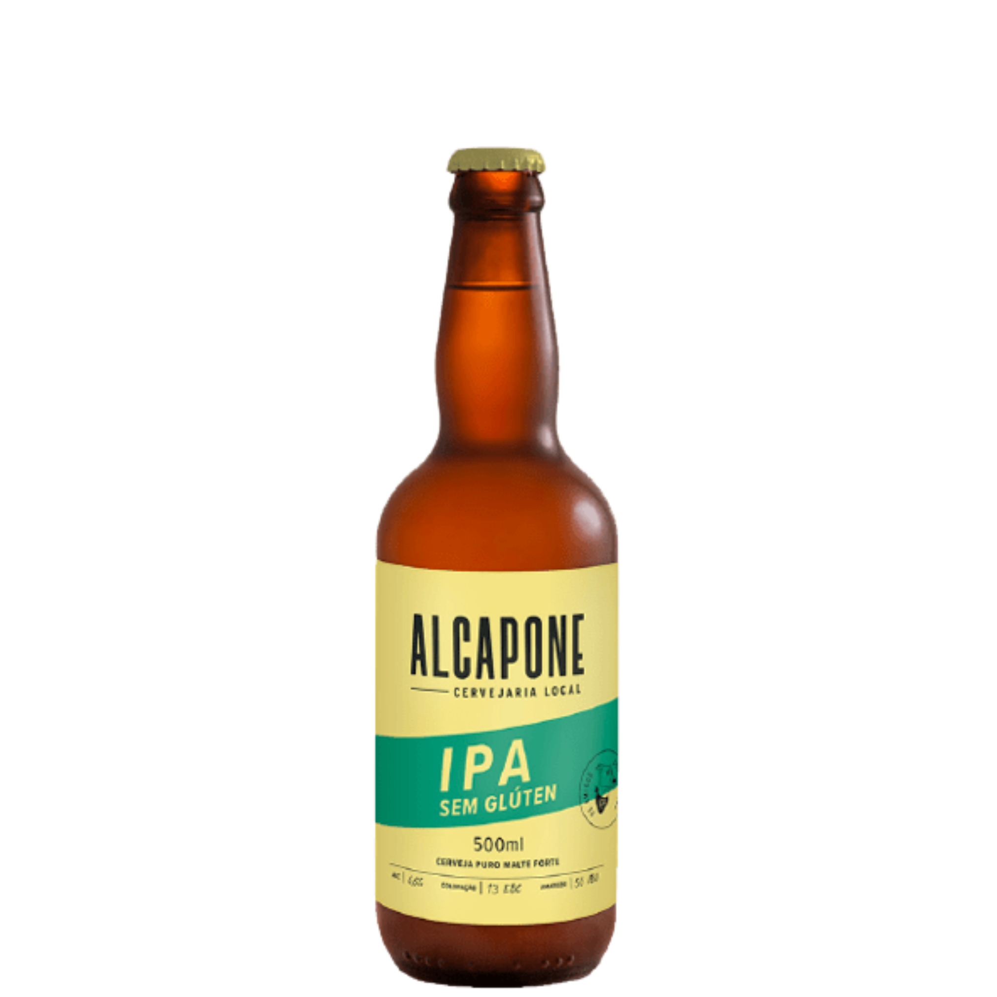 Cerveja Alcapone IPA Sem Glúten 500ml