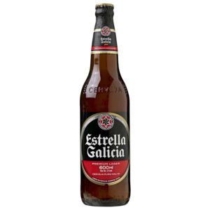 Cerveja Estrella Galicia Premium Lager 600ml