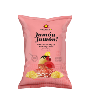 Batata Chips Jamón Jamón Plaza del Sol Sabor Presunto 115g