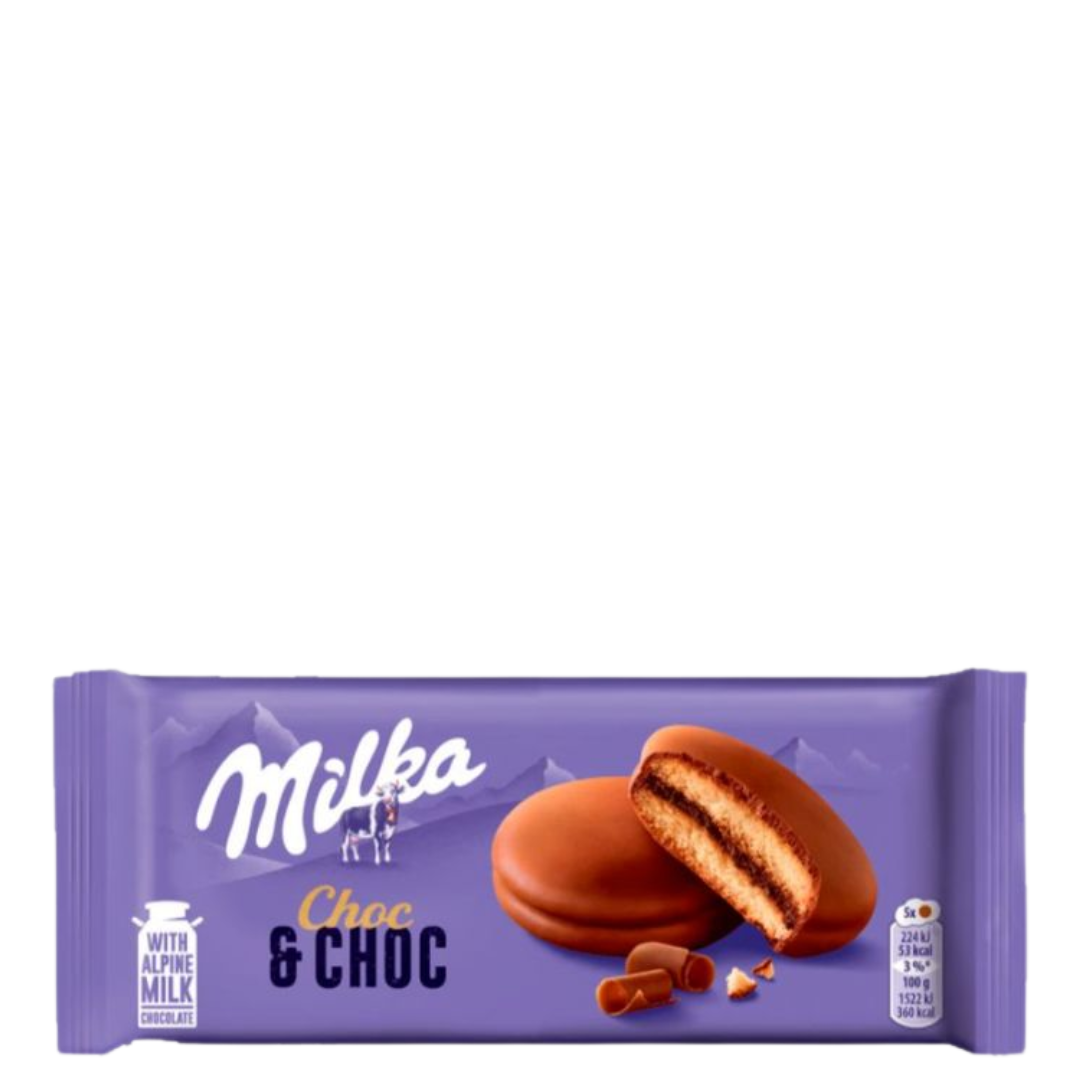 Bolacha Milka Choc & Choc 150g