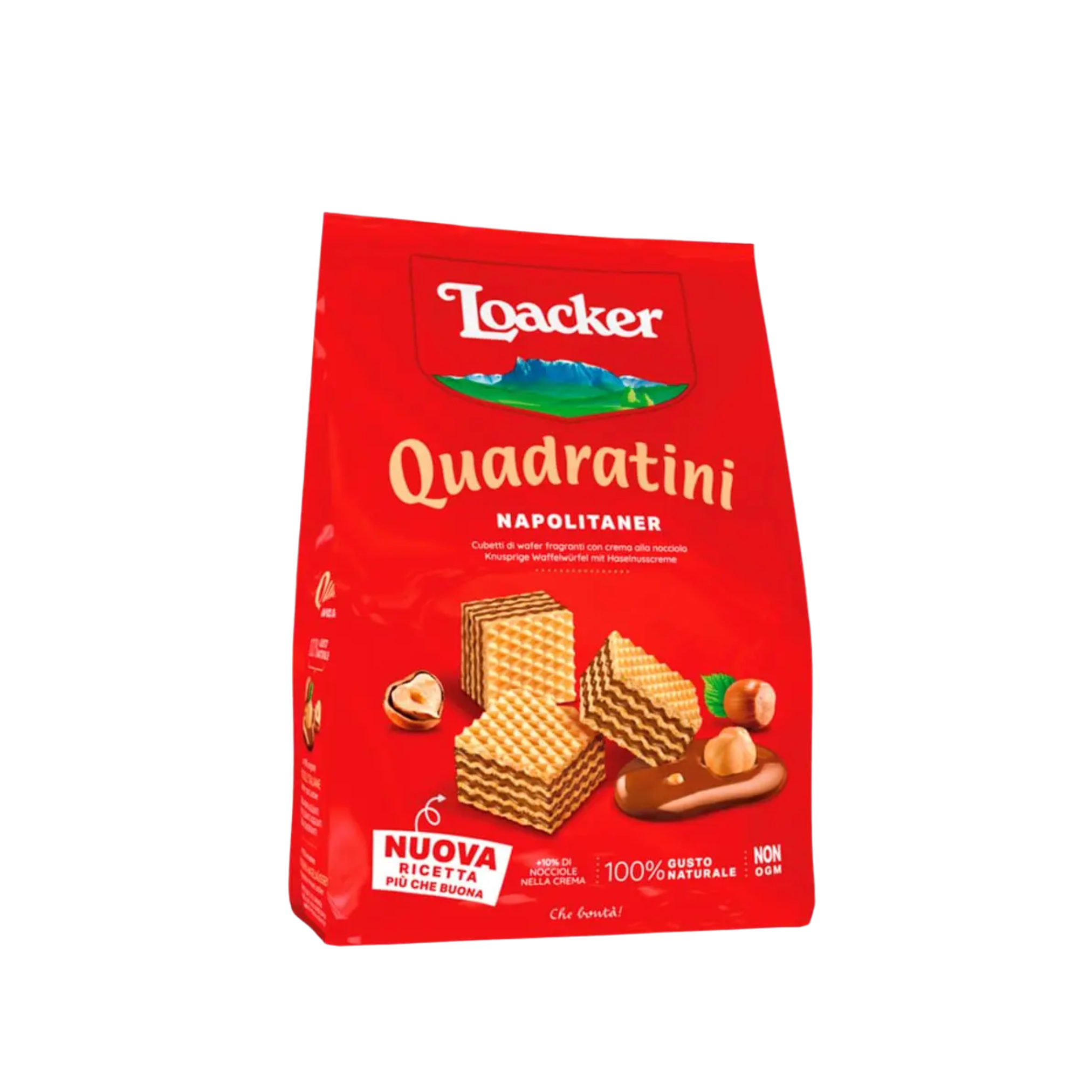 Biscoito Loacker Quadratini Napolitaner 125g