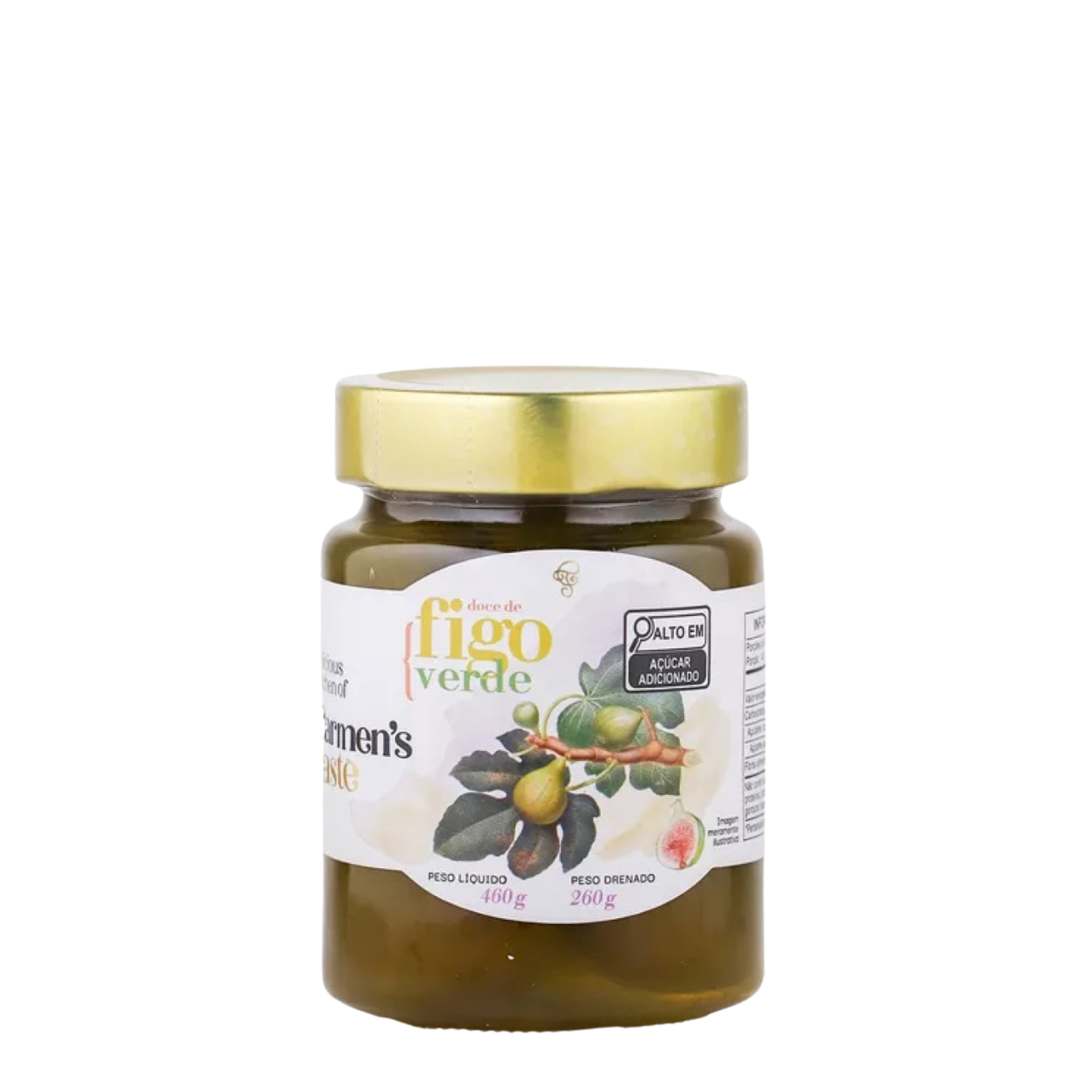 Doce De Figo Verde Carmen's Taste 460g