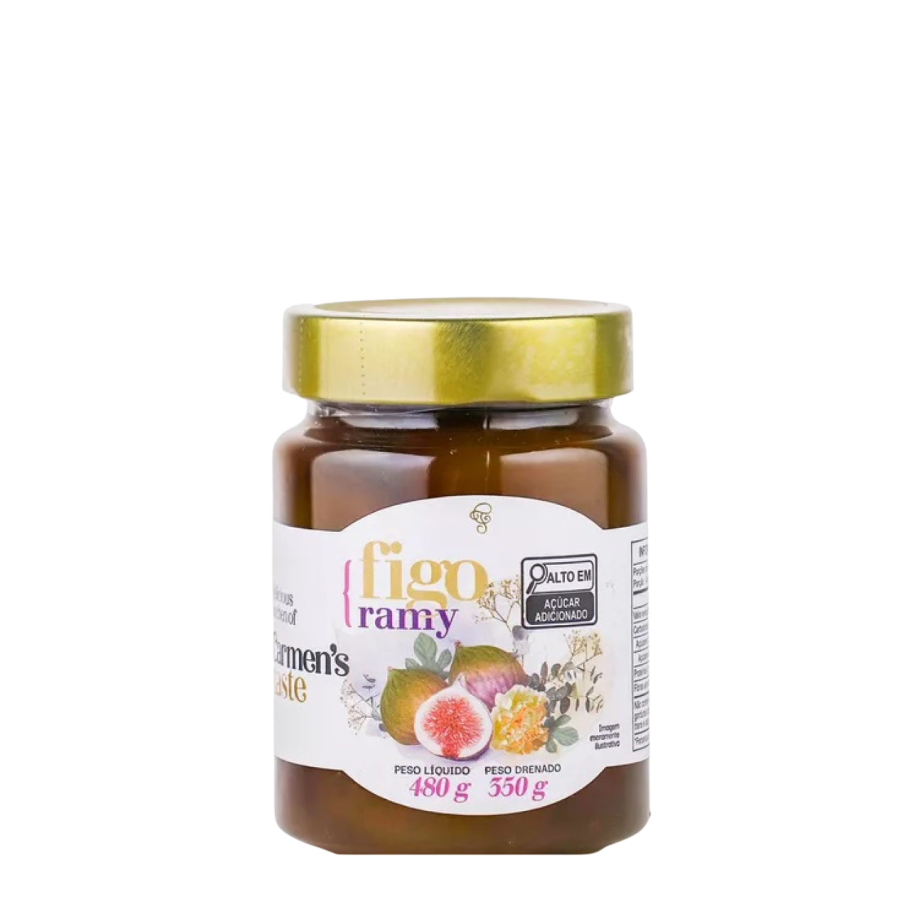 Doce De Figo Ramy Carmen's Taste 480g