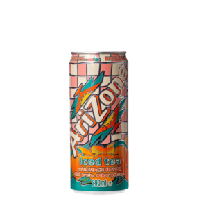 Bebida Arizona Chá Iced Tea Pessego Lt 290ml