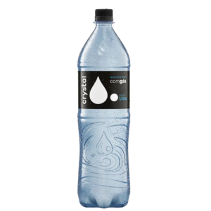 Água Mineral Crystal com  Gás 1,5L
