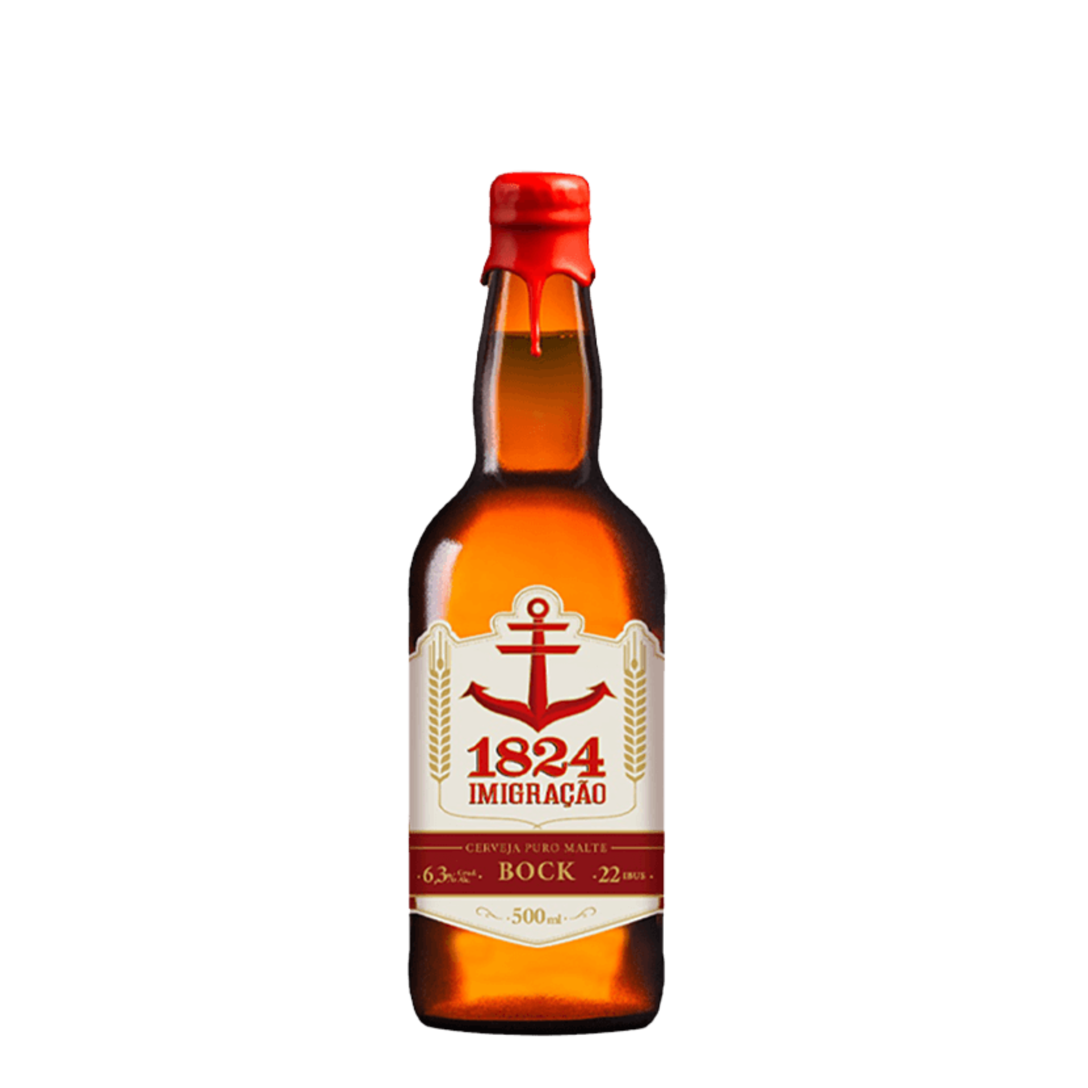 Cerveja Imigração 1824 Bock Garrafa 500ml