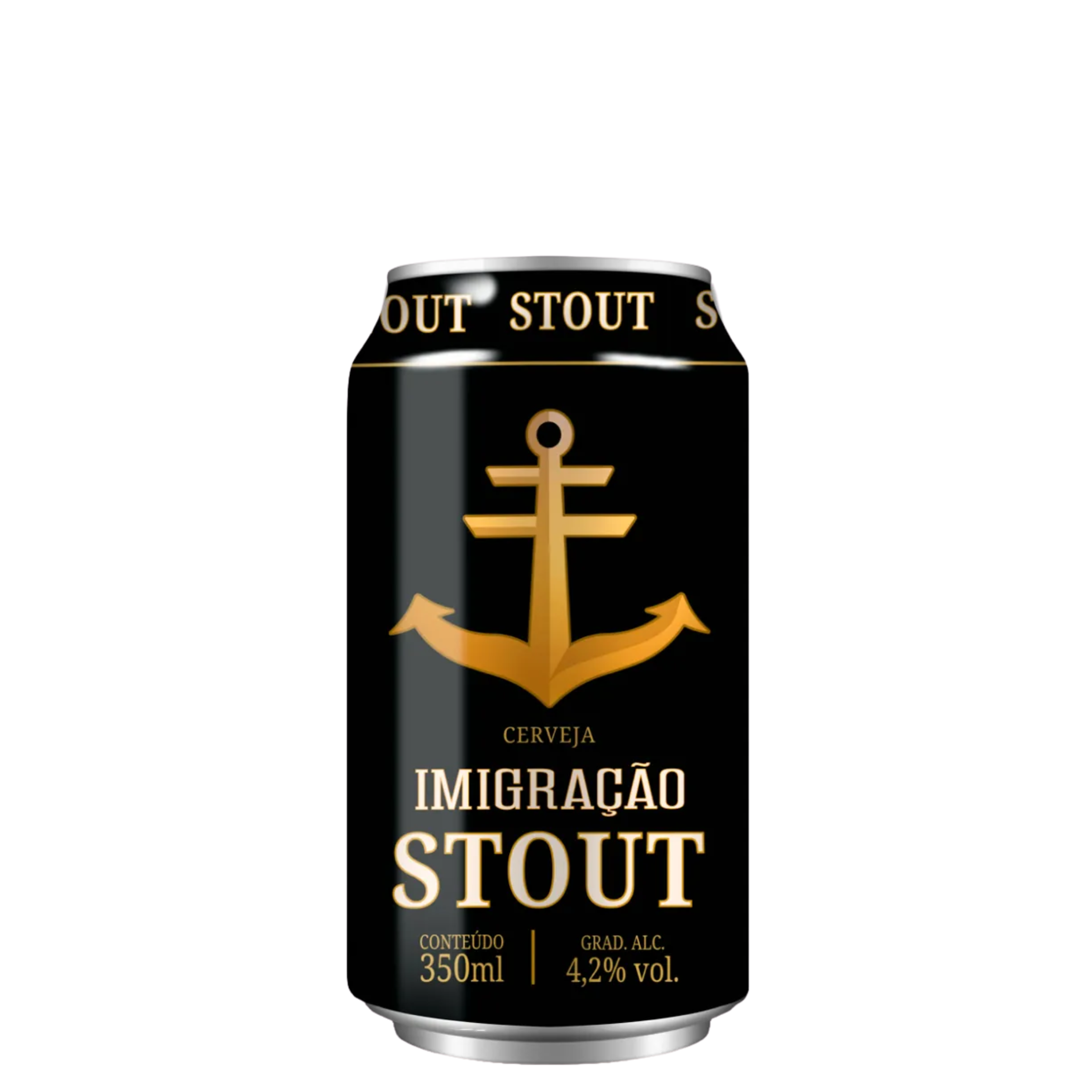 Cerveja Imigração Imperial Stout  Lata 350ml