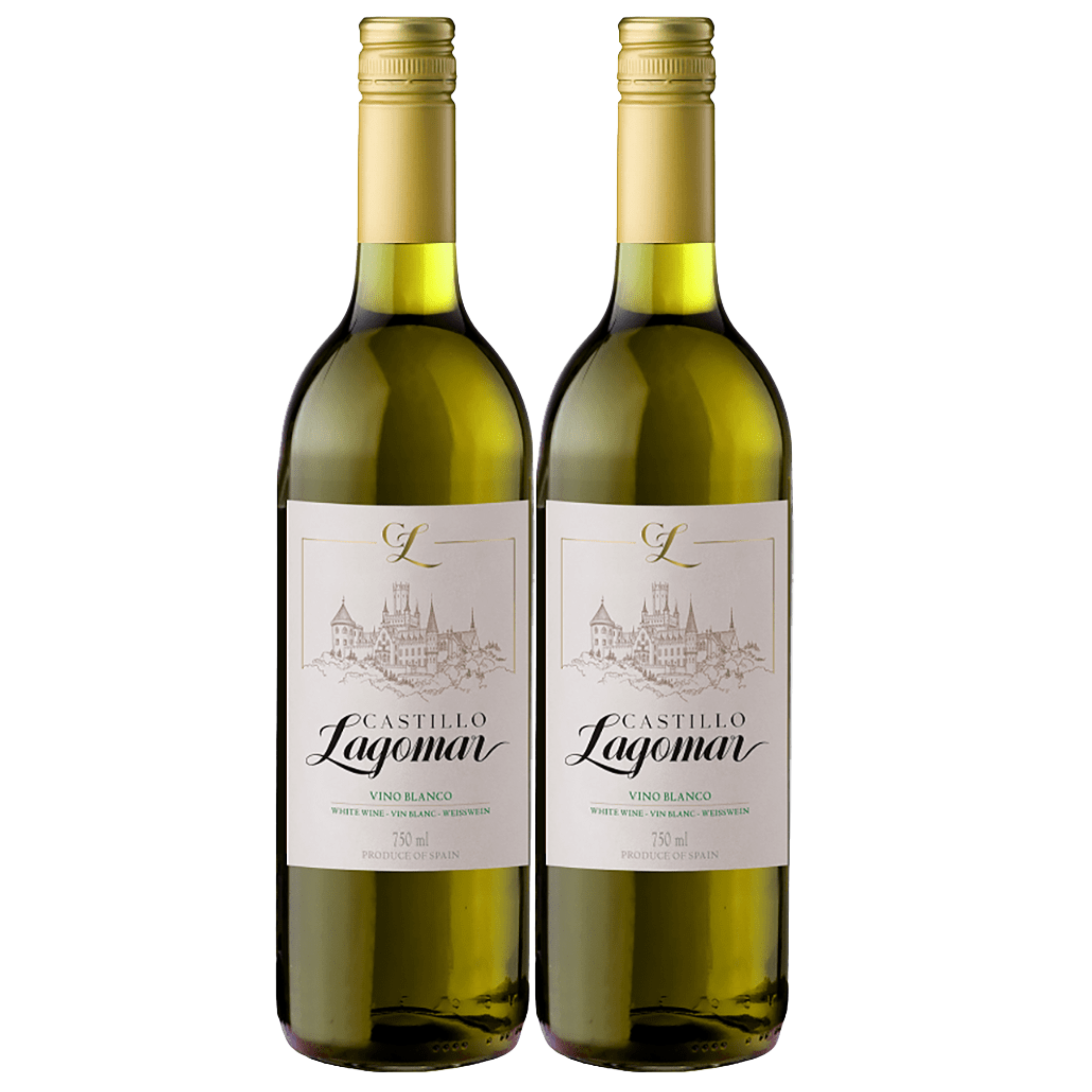 Leve 2 Pague 1: Vinho Castillo Lagomar Blanco 750ml