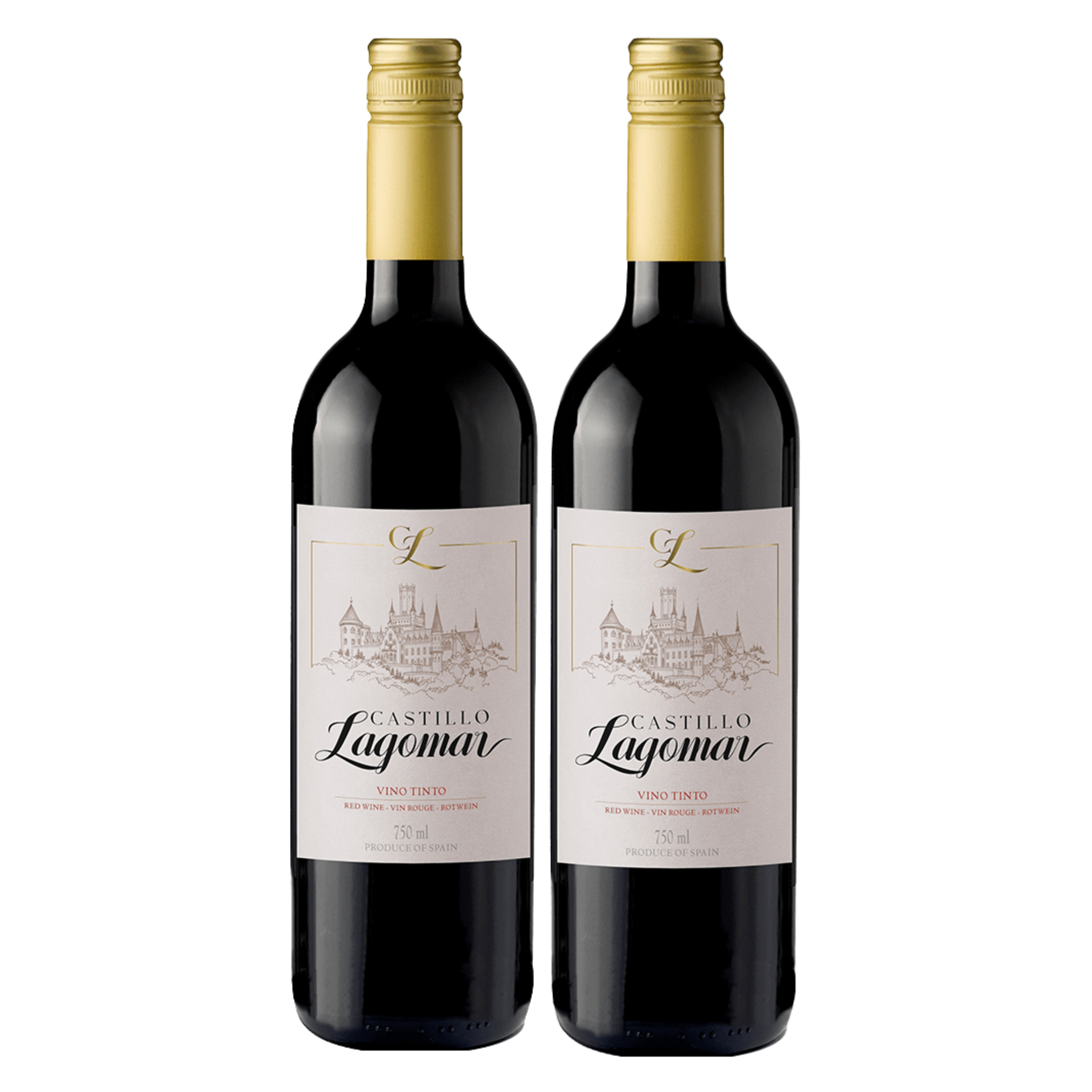 Leve 2 Pague 1: Vinho Castillo Lagomar 750ml