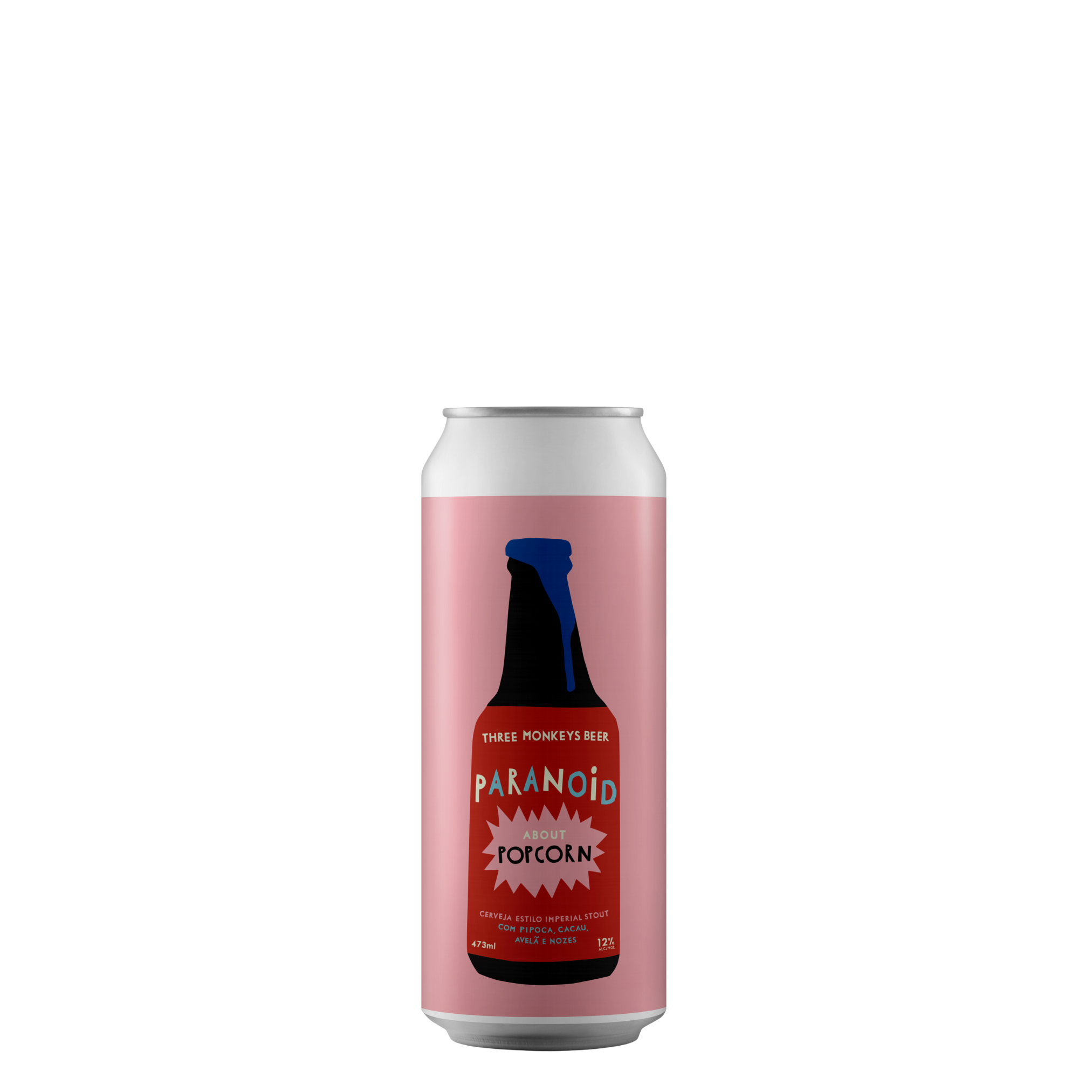 Cerveja Three Monkeys Paranoid Popcorn 473ml
