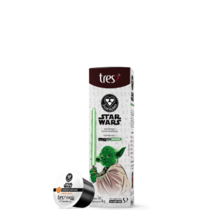 Cápsula de Café Espresso Star Wars Mestre Yoda TRES Corações 80g