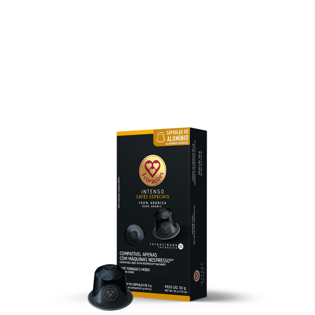 Cápsula de Café Intenso TRES Corações 50g