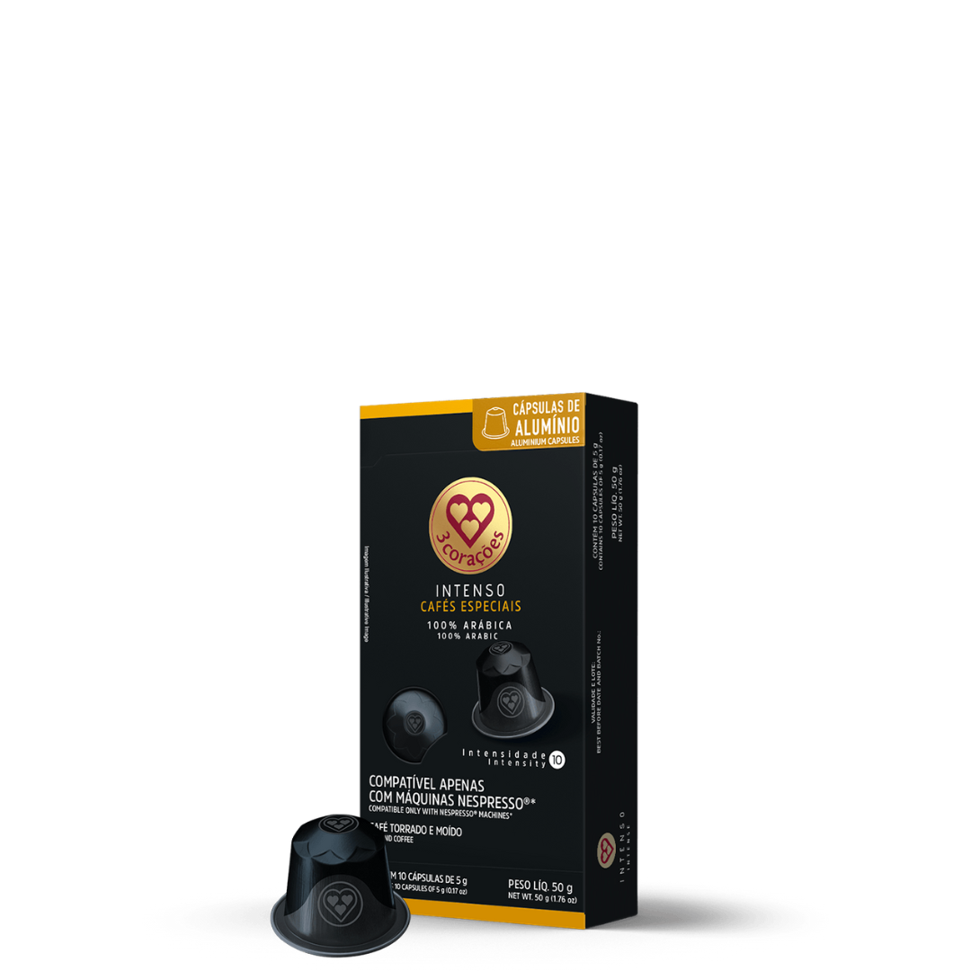 Cápsula de Café Intenso TRES Corações 50g