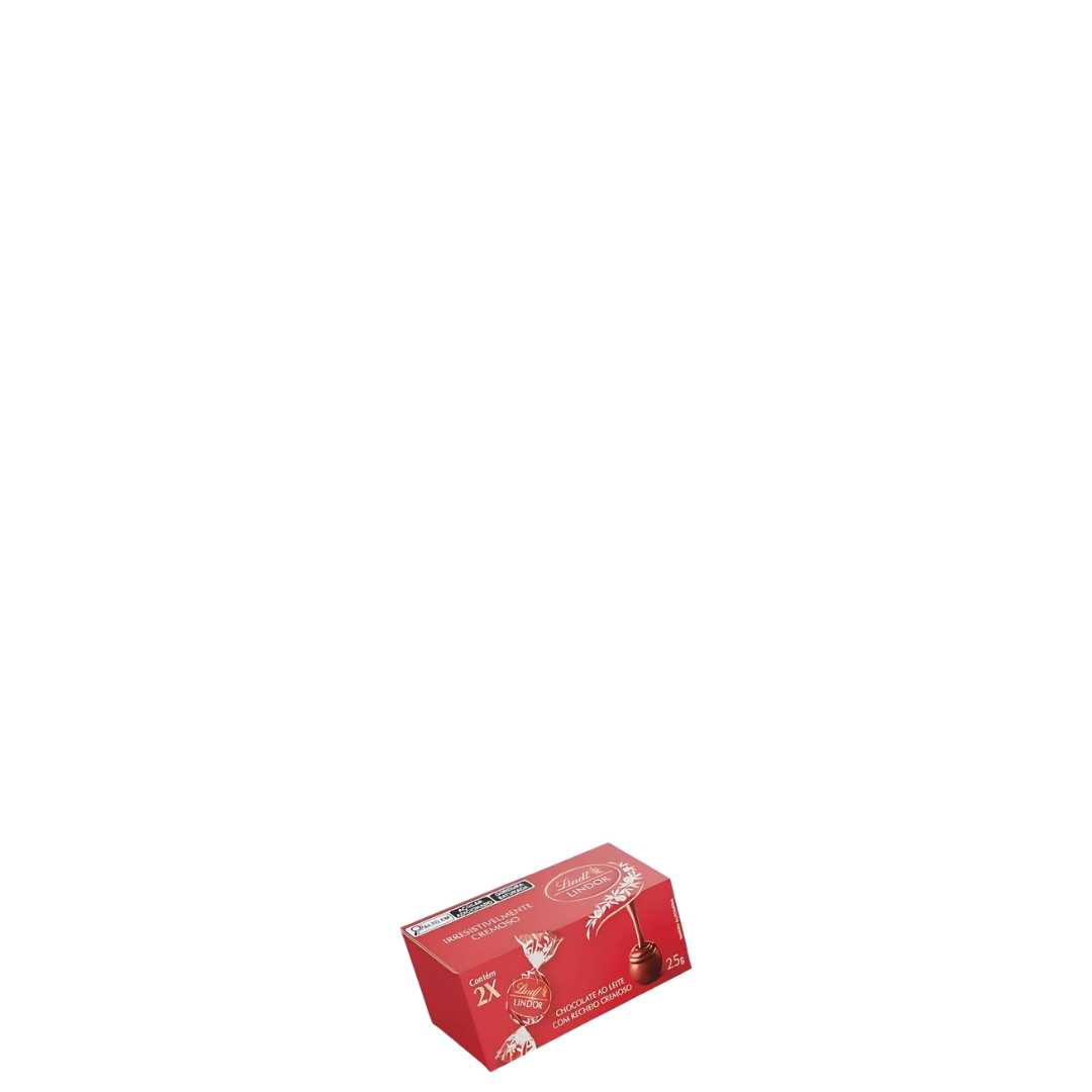 Chocolate Lindt Duo Ao Leite 25g