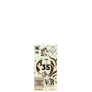Chocolate Branco Var Fino Lajedo Cacau 33% C/ Cranberry 40g